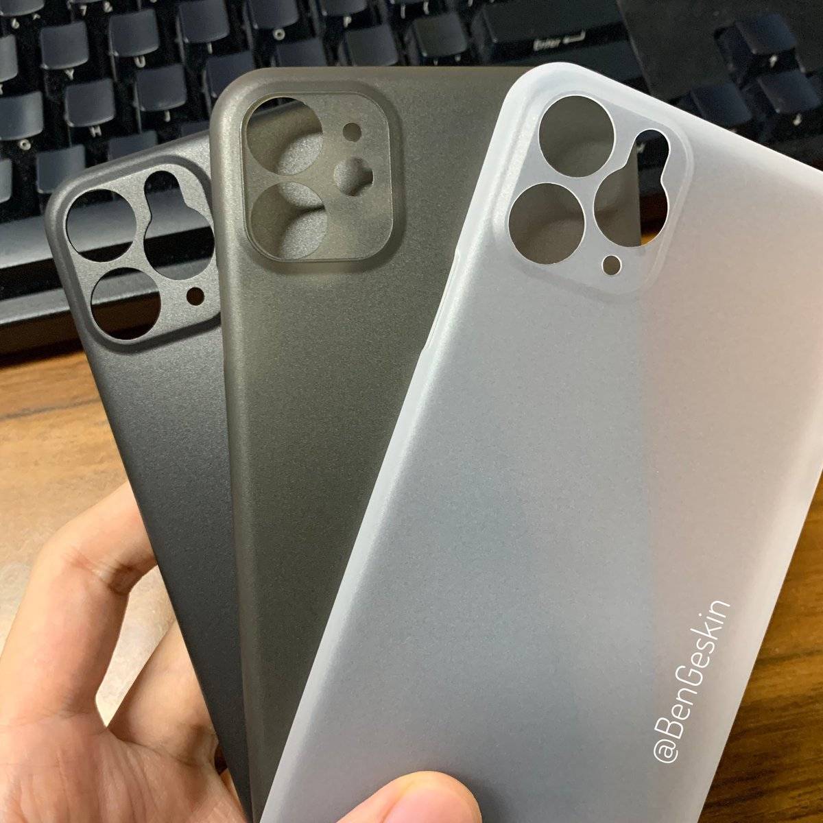 Les coques des iPhone 2019 sont déjà sorties