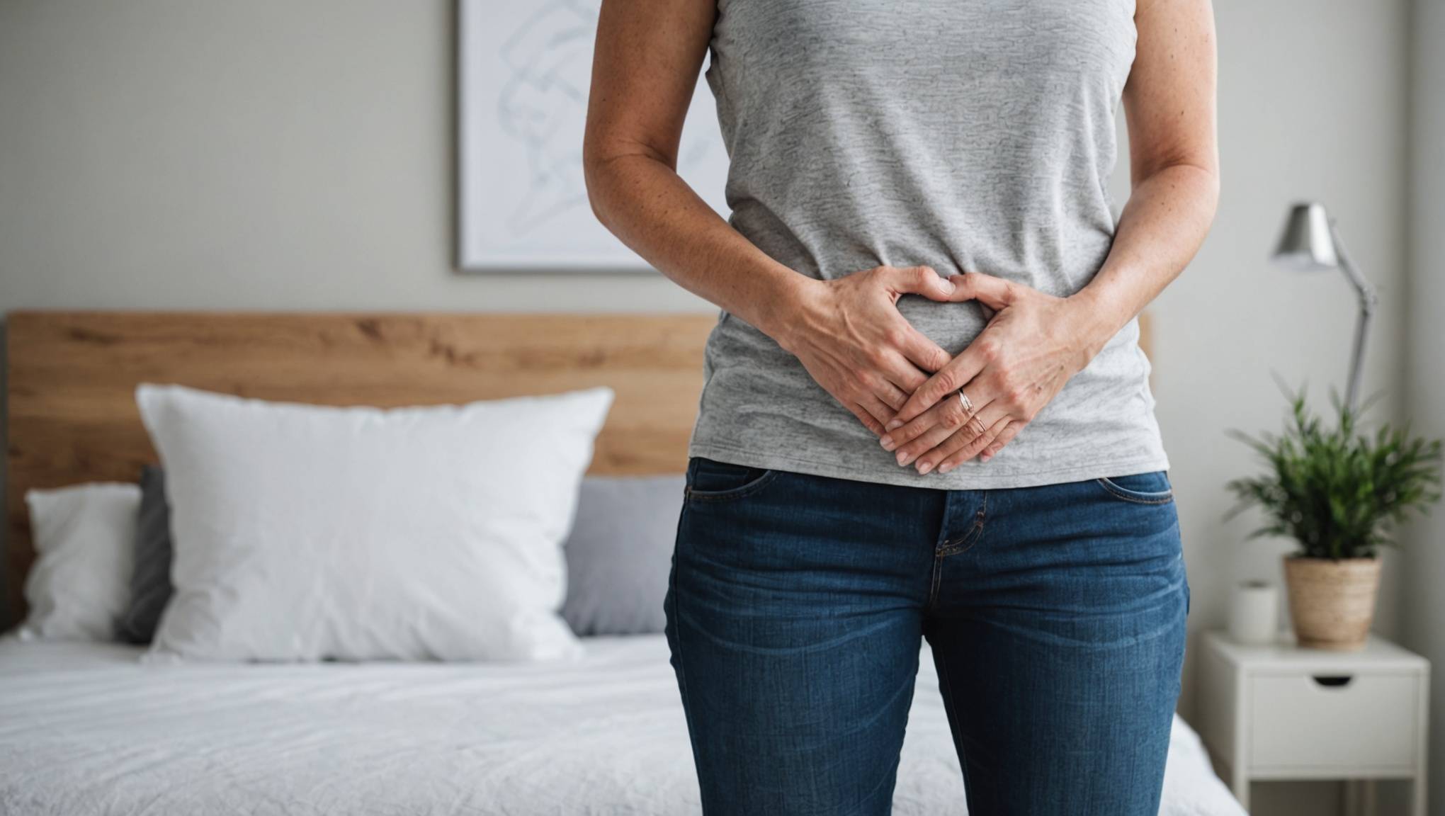 Le premier symptôme du prolapsus utérin : douleur de la nature tirant